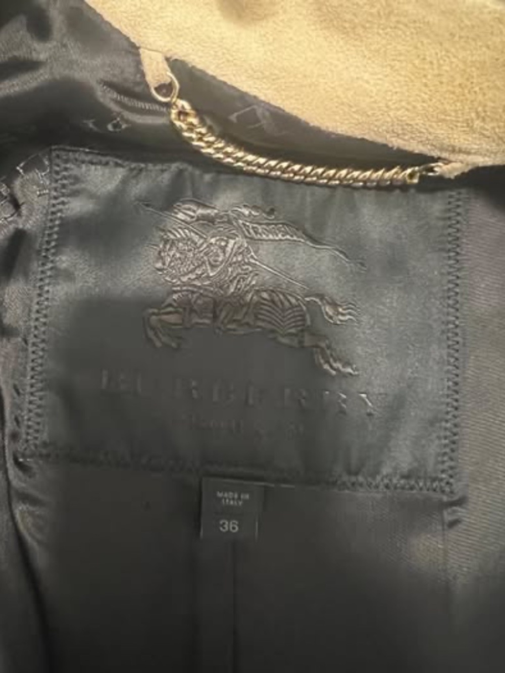 Burberry Prorsum Shearling Coat Size 36 - Picture 10 of 12